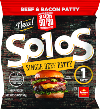 Solos Slater’s packaging